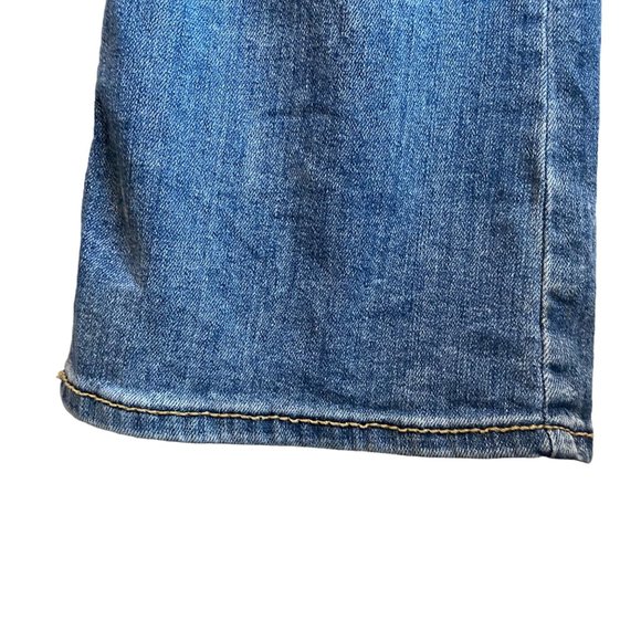 Silver Jeans Womens 28x33 Suki Bootcut Embroidered Mid Rise Stretch Dark‎ Wash - Picture 9 of 14